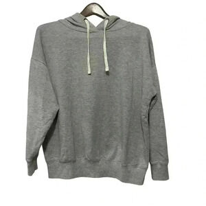 Buffalo David Bitton Hoodie Mens M Gray Hooded Pullover Super Soft Sweatshirt